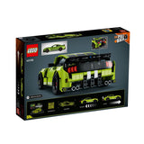 LEGO Technic Ford Mustang Shelby GT500 Modellbausatz mit Rückziehmotoren Grün
