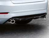 Original Ford Mondeo 2007-2014 Diffusor, unterer Heckstoßfänger schwarz glänzend