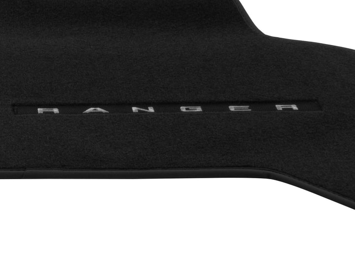 Original Ford Ranger Velours-Teppichfußmatten hinten, schwarz