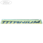 Original Ford Kuga Titanium 2016- Schriftzug Titanium Chrom 2058348