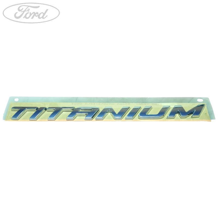 Original Ford Kuga Titanium 2016- Schriftzug Titanium Chrom 2058348