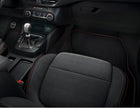 Ford Focus Velours-Teppichfußmatten vorne, schwarz mit roter Naht 2602230