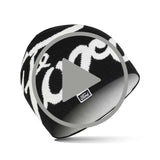 Ford Logo Contrast Beanie Mütze Schwarz Weiß