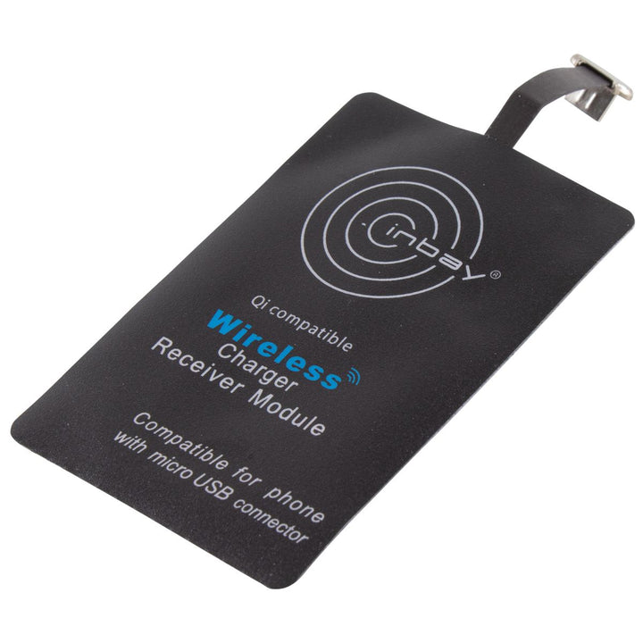 ACV* INBAY Qi Ladeempfänger universal, mit Micro-USB 2.0-Anschluss, schwarz