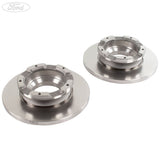 Original Ford Transit Mk8 Custom 2.2 TDCi hinten massive Bremsscheiben 2013002 - 2 Stk