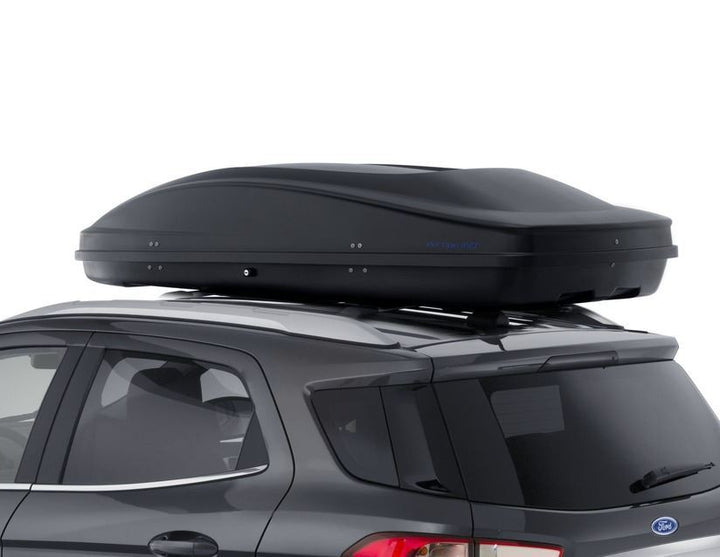 Ford S-MAX 2015-23 Dachgrundträger & G3 Dachbox Elegance Europe 390 Mattschwarz