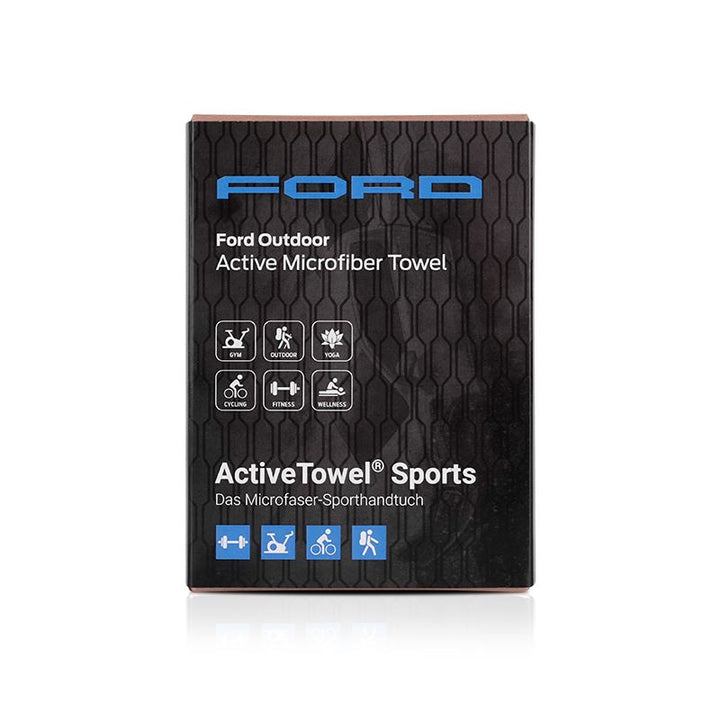 Ford Outdoor Active Towel schwarz