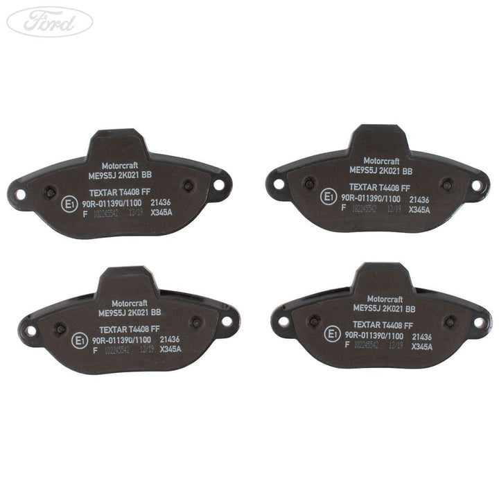 Original Ford KA 1.2 Motorcraft Bremsbelagsatz vorne 2009-2016 1778385