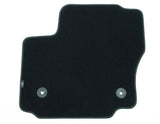 Ford Galaxy & S-MAX 2006-2015 Velours-Teppichfußmatten vorn, schwarz 1806031