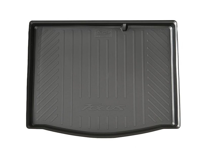 Original Ford Focus 2011-2015 Gepäckraumwanne mit Logo, 5 Türer, ohne Subwoofer