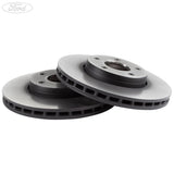 Original Ford Focus Mk3 C-Max Mk2 Bremsscheiben vorne 278mm belüftet 1790221 - 2 Stk
