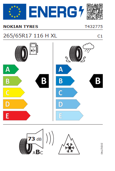 Ford Ranger 17 Zoll Winterkompletträder - 265/65 R17 116H XL-Nokian 2835748
