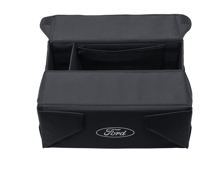 Ford Stofftransport-Organizerbox faltbar Schwarz mit weißem Logo 2470825