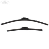 Original Ford Fiesta Mk6 Fusion vorderer flacher Aero-Wischerblattsatz 2120726 - 10 Stk