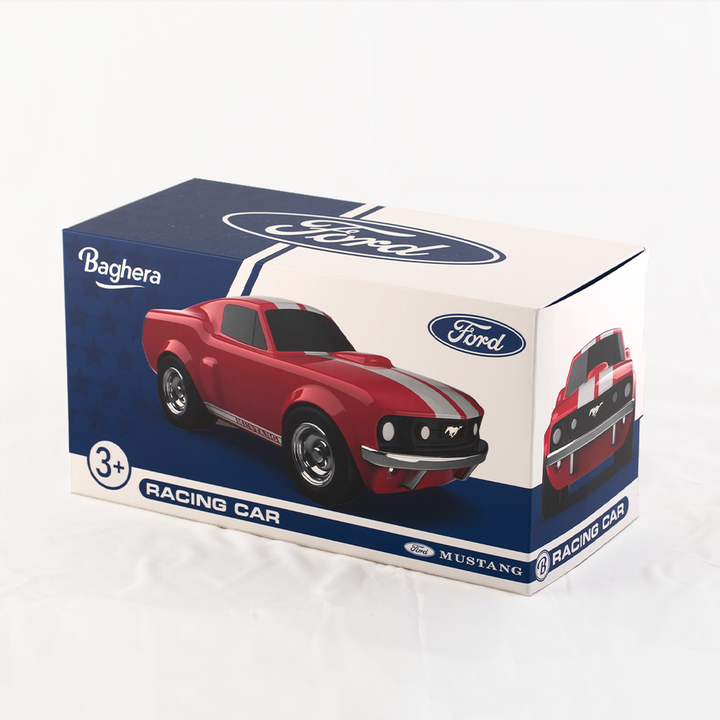Ford Mustang Racing Car rot