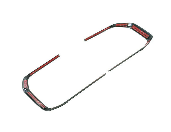 Original Ford Ranger Scheinwerferabdeckungs-Satz mattschwarze Einfassung