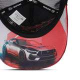 Ford Mustang Baseball Cap Pony rot