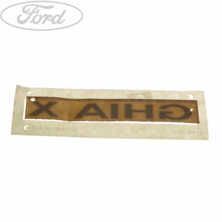 Original Ford Ghia X Schriftzug/Emblem Heck 1132603