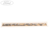 Name Plate Aufkleber GALAXY