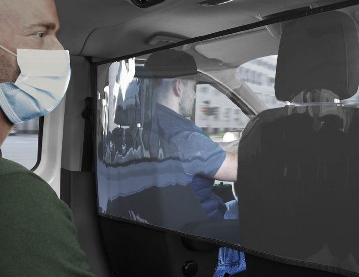 Ford Transit Flexibler Innenraumteiler Schutzschild, transparent 2501127