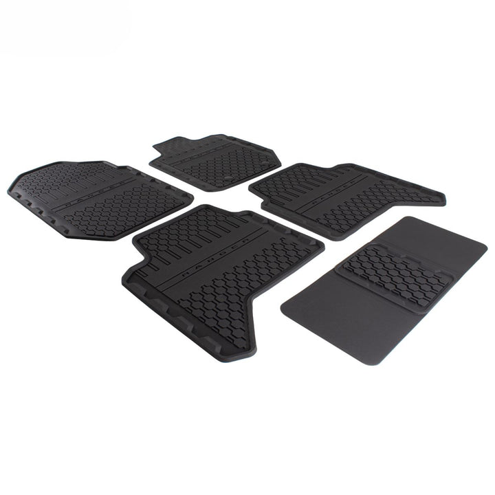 Ford Ranger Allwetterfußmatten vorn und hinten, schwarz 5238395