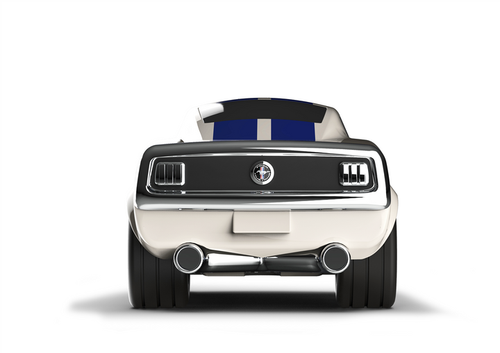 Ford Mustang Racing Car grau