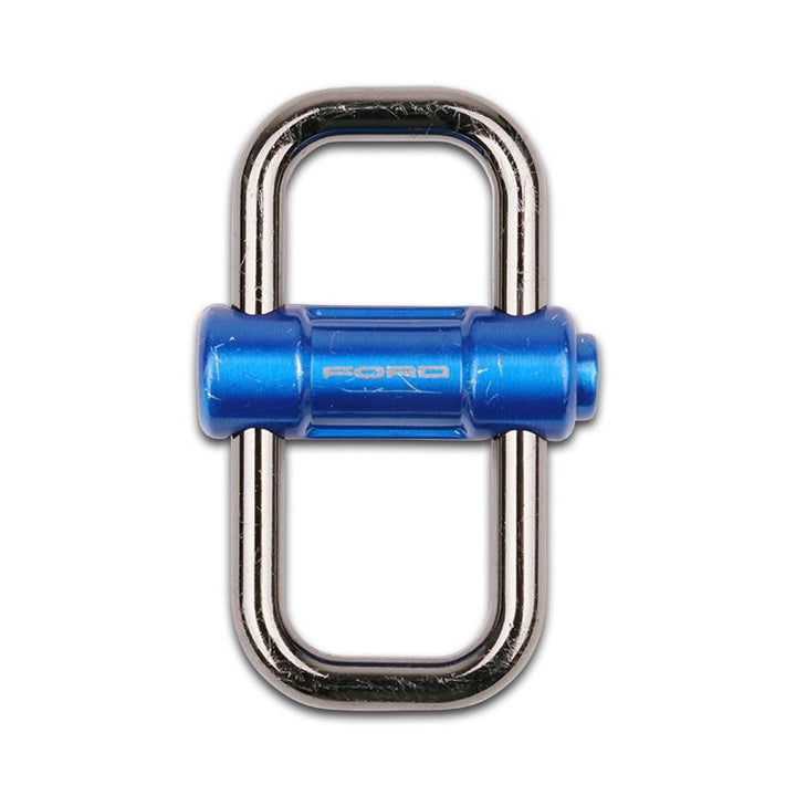 Ford Outdoor Karabiner Schlüsselanhänger Blau