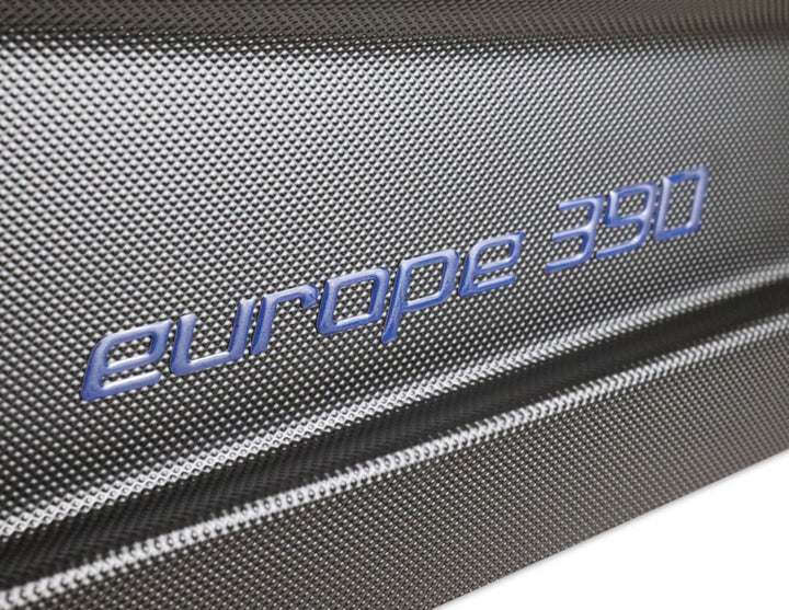 G3* Dachbox Elegance Europe 390, mattschwarz mit Prägung