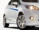 Original Ford Fiesta 2008-2012 Zierstreifen für Fahrzeugseiten, blau