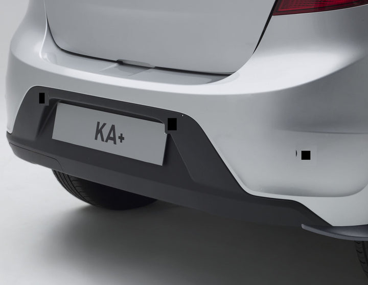 Xvision (SCC)* Park-Pilot-System hinten, mit 4 Sensoren in mattschwarz