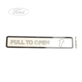 Original Ford Transit Transit Pull To Open Instruction Aufkleber 4447038