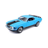 Maisto Ford Mustang Mach 1 Modellauto Blau 1:18