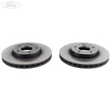 Original Ford Focus Mk3 C-Max Mk2 Bremsscheiben vorne 278mm belüftet 1790221 - 2 Stk