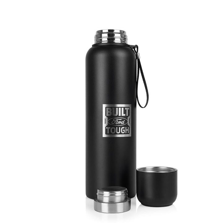 Ford Built Tough Thermoflasche Trinkflasche 1400ml Schwarz