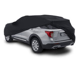 Ford Explorer Premium Schutzabdeckung schwarz, mit weissen Nähten 2458167