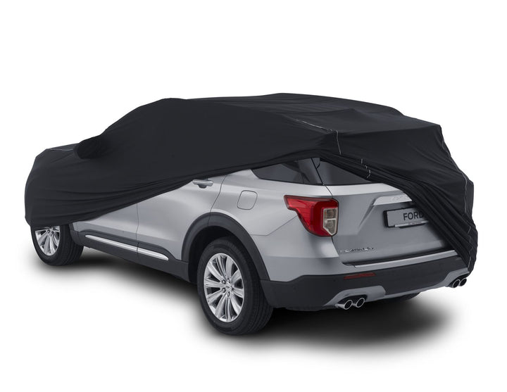 Ford Explorer Premium Schutzabdeckung schwarz, mit weissen Nähten 2458167