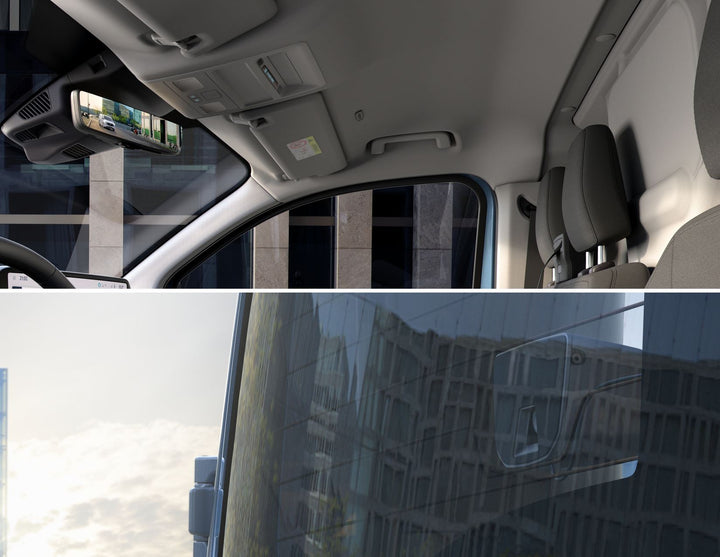 Original Ford Tourneo/Transit Custom ab 2023 Digitaler Innenspiegel mit integrierter Dash Cam, vorne und hinten