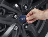 Original Ford Fiesta Focus EcoSport Blau Felgenkappe 54mm X1 1429118 - 4 Stk