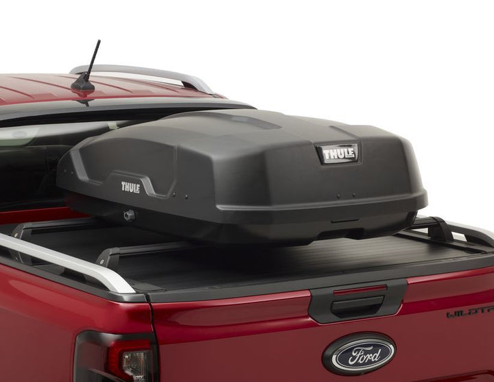 Original Ford S-MAX 2015-2023 Dachgrundträger & Thule Dachbox Force XT S