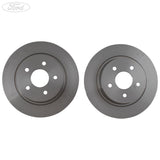 Original Ford Transit Connect Bremsscheiben hinten 280mm 5 Bolzen 1683384 - 2 Stk