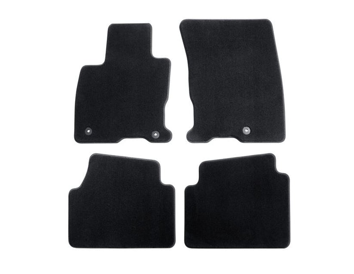 Original Ford Kuga ab 2020 Premium Velours-Fußmatten vorne&hinten, 2x Naht grau