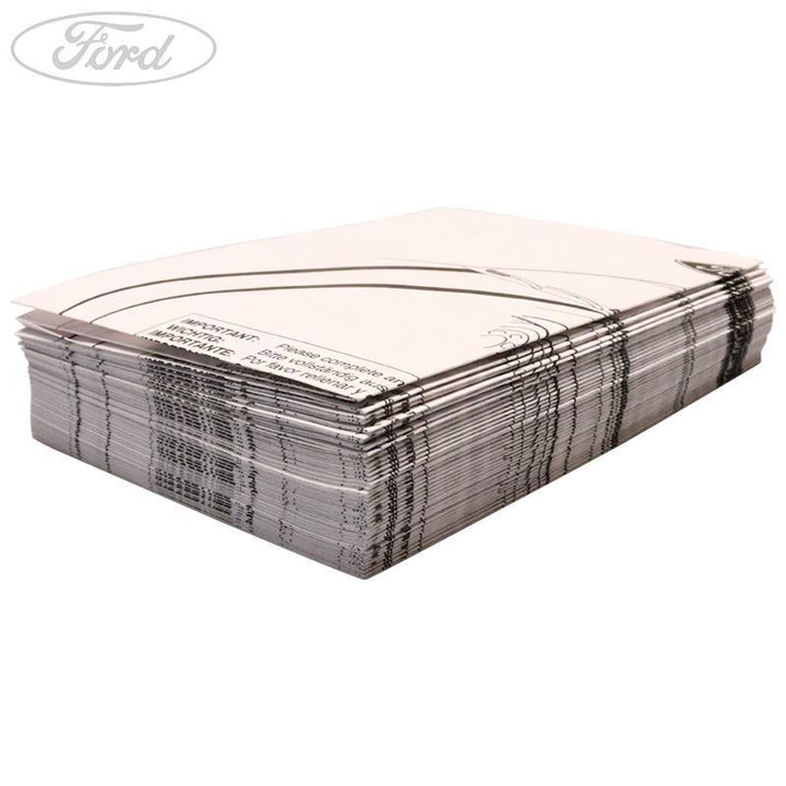 Original Ford Bedienungsanleitung 1052368