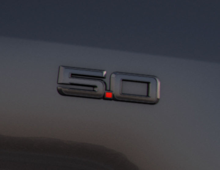 Original Ford Mustang 5.0-Emblem rechte Seite, schwarz