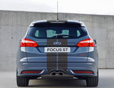 Original Ford Focus Mattschwarze Racing Stripes 2014- 2049015