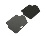 Original Ford Ecosport Velours-Teppichfußmatten hinten,schwarz,2xNaht Metal Grey