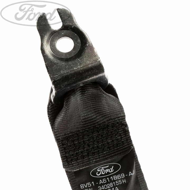 Original Ford Fiesta 2008-2019 Sicherheitsgurt, Links 1814670