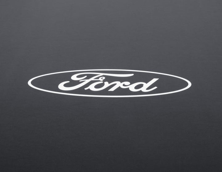 Original Ford Puma Premium Schutzabdeckung schwarz, mit weißen Nähten