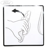 Original Ford Transit 2014-2024 Aufkleber 1883706