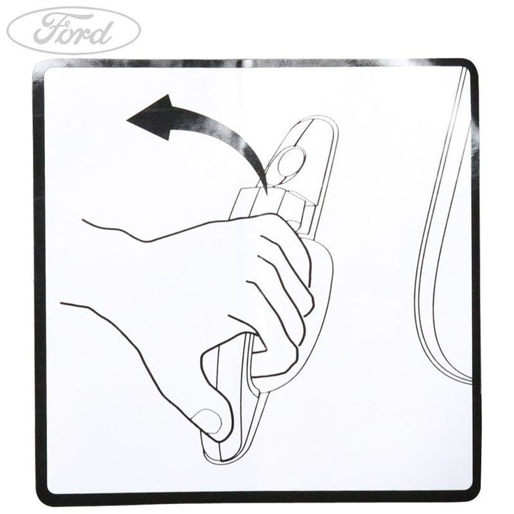 Original Ford Transit 2014-2024 Aufkleber 1883706