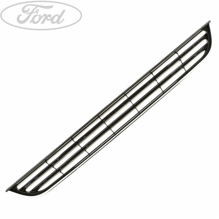 Original Ford Fiesta Stoßfänger vorne unten Kühlergrill Chrom 2012-2019 1801359